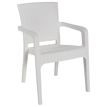 Πολυθρόνα Κήπου Art Maison Φερράρα - White (57,5x59,5x76εκ)