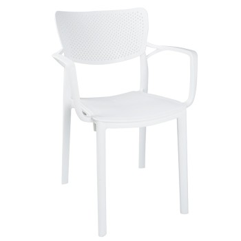 Πολυθρόνα Κήπου Art Maison Adro - White (56x50x83εκ)