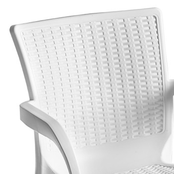 Πολυθρόνα Κήπου Art Maison Africo - White (60x60x82εκ)