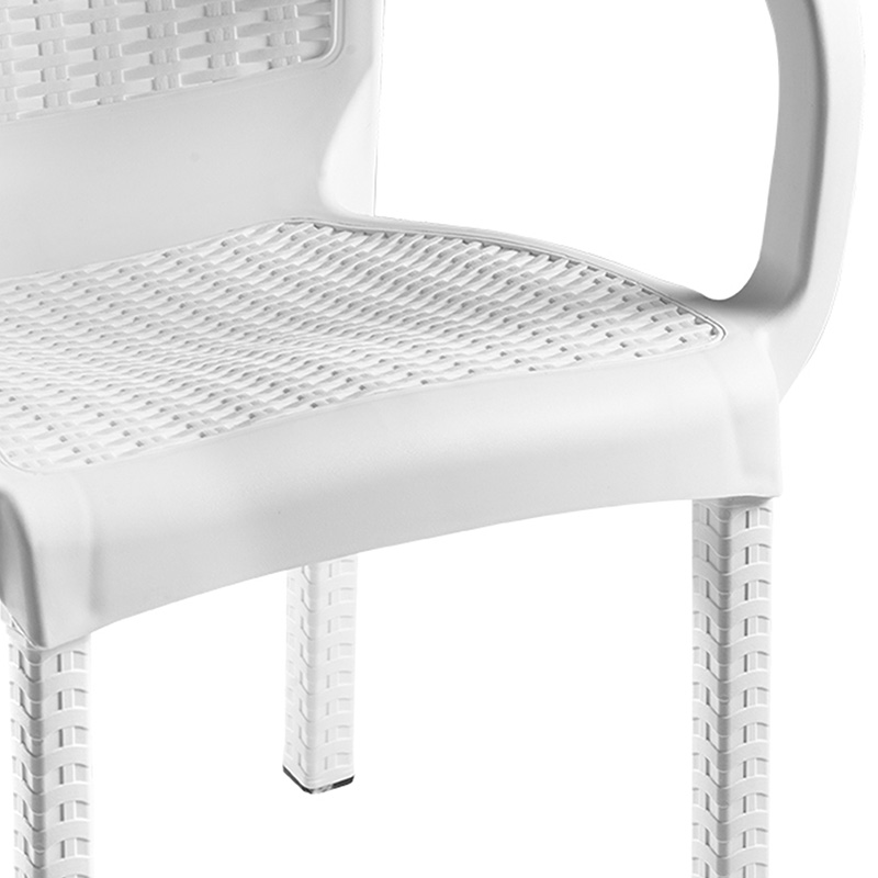 Πολυθρόνα Κήπου Art Maison Africo - White (60x60x82εκ) Πολυθρόνα Κήπου Art Maison Africo - White (60x60x82εκ)