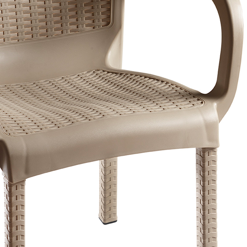 Πολυθρόνα Art Maison Tirreni - Cappucino (60x60x82εκ.)