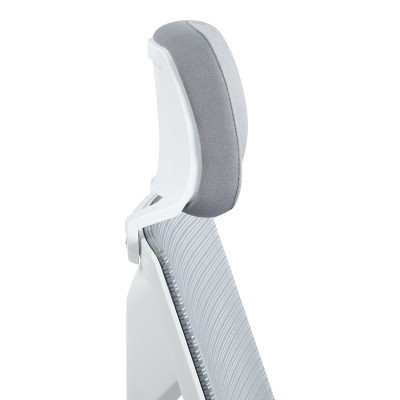 Καρέκλα γραφείου διευθυντή Art Maison Gastly mesh γκρι ύφασμα