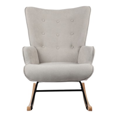 Κουνιστή Πολυθρόνα Art Maison Piedmont - Light Gray Natural (75x71x95εκ.) Κουνιστή Πολυθρόνα Art Maison Piedmont - Light Gray Natural (75x71x95εκ.)