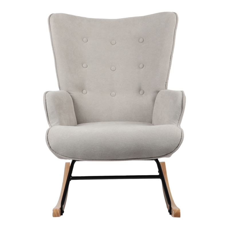 Κουνιστή Πολυθρόνα Art Maison Piedmont - Light Gray Natural (75x71x95εκ.) Κουνιστή Πολυθρόνα Art Maison Piedmont - Light Gray Natural (75x71x95εκ.)