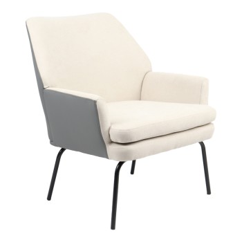 Πολυθρόνα Art Maison Kahului - Beige Grey (77x69x82.5εκ.)
