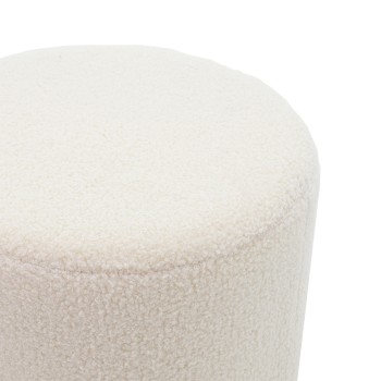 Σκαμπό Art Maison Arsizio - Cream Gold (Φ35x35εκ.)