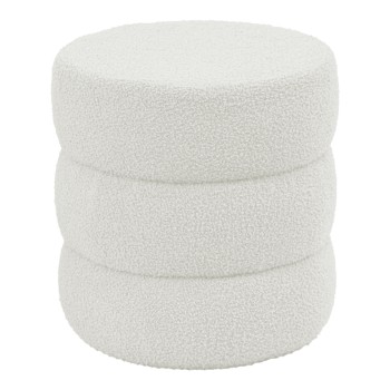 Σκαμπό Art Maison Arsizio - White (Φ40x40εκ.)