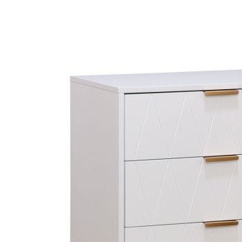 Συρταριέρα Art Maison Abbateggio - White (60x34x91εκ)