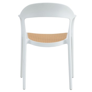 Πολυθρόνα Art Maison Affi - Beige White (52.5x56.5x81εκ.)
