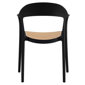 Πολυθρόνα Art Maison Affi - Beige Black (52.5x56.5x81εκ.)