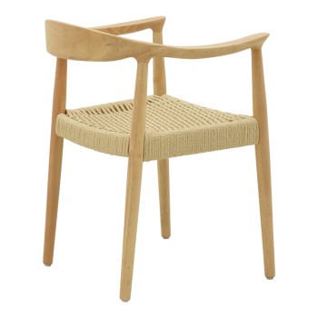Καρέκλα Art Maison Agerola - Rattan (64x53x77εκ)
