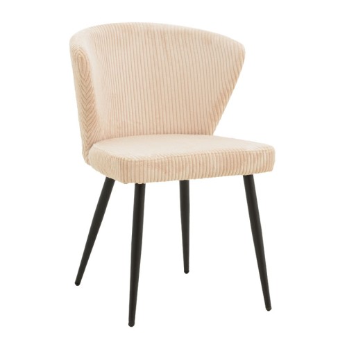 Καρέκλα Art Maison Alberona - Cream (55x53x80εκ)