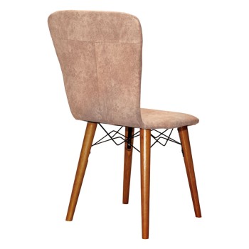 Καρέκλα Art Maison Airasca - Beige (44x48x88εκ)