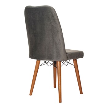 Καρέκλα Art Maison Arezzo - Gray Walnut (46x48x92εκ.)
