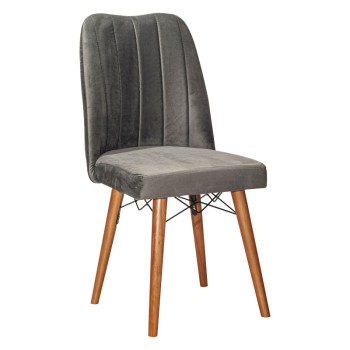 Καρέκλα Art Maison Arezzo - Gray Walnut (46x48x92εκ.)