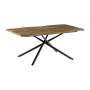 Τραπέζι Art Maison Bisceglie - Walnut Black (180x90x76εκ.)