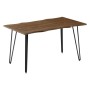 Τραπέζι Art Maison Bisceglie - Walnut Black (140x80x76εκ.)