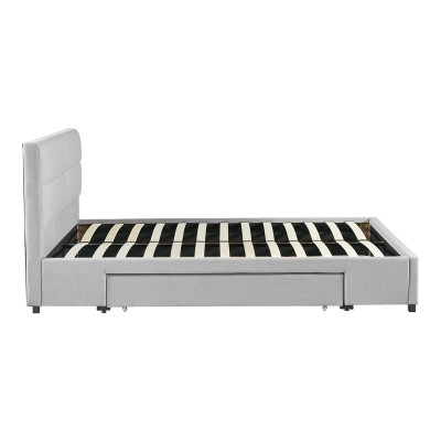 Κρεβάτι με συρτάρι Art Maison Leadville - Beige (Για στρώμα 160x200εκ.) Κρεβάτι με συρτάρι Art Maison Leadville - Beige (Για στρώμα 160x200εκ.)