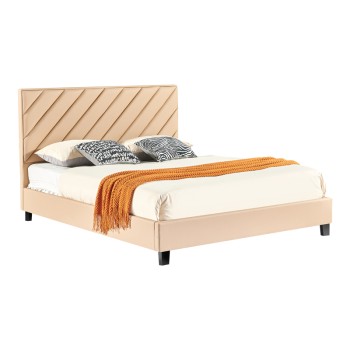 Κρεβάτι Art Maison Palermo - Beige (Για στρώμα 160x200εκ.)