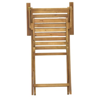 Πολυθρόνα Art Maison Callisto πτυσσόμενη ξύλο ακακίας φυσικό 53x60x90εκ