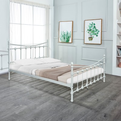 Κρεβάτι Art Maison Collins - White (Για στρώμα 140x190εκ.) Κρεβάτι Art Maison Collins - White (Για στρώμα 140x190εκ.)