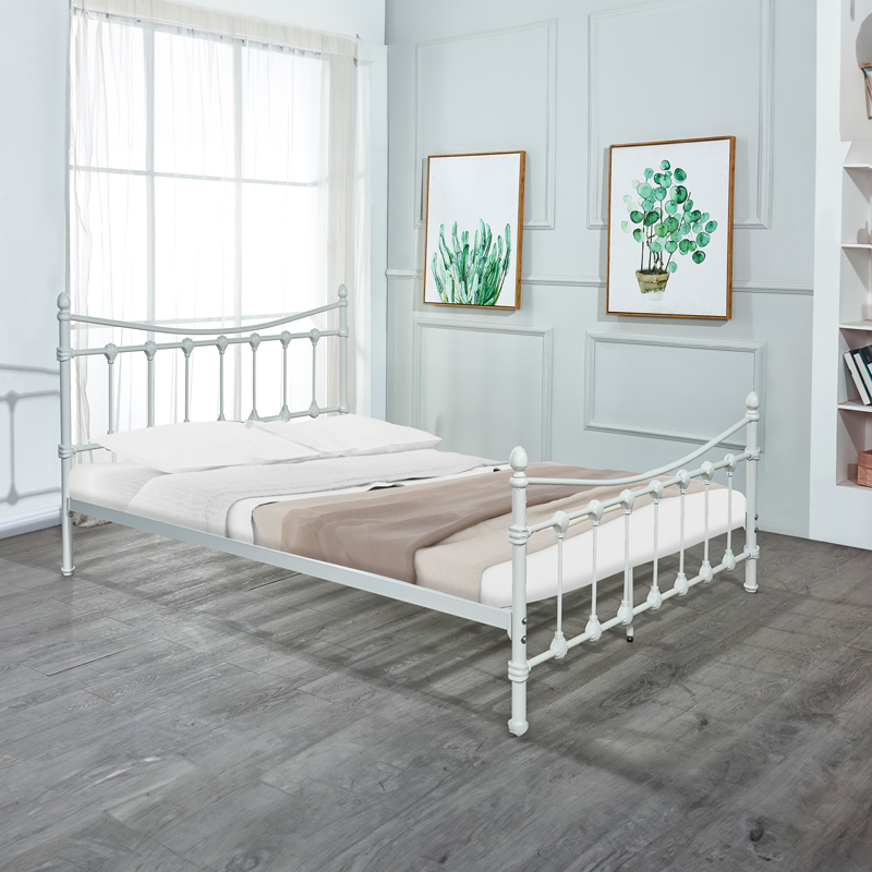 Κρεβάτι Art Maison Collins - White (Για στρώμα 140x190εκ.) Κρεβάτι Art Maison Collins - White (Για στρώμα 140x190εκ.)