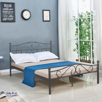 Κρεβάτι Art Maison Greeley - Black (Για στρώμα 150x200εκ.)