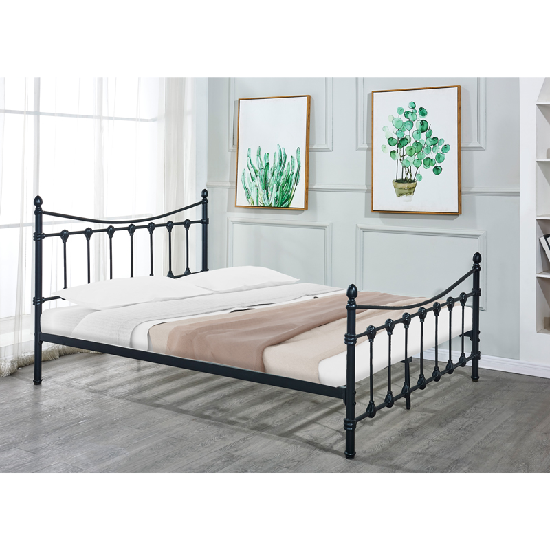 Κρεβάτι Art Maison Collins - Black (Για στρώμα 140x190εκ.) Κρεβάτι Art Maison Collins - Black (Για στρώμα 140x190εκ.)