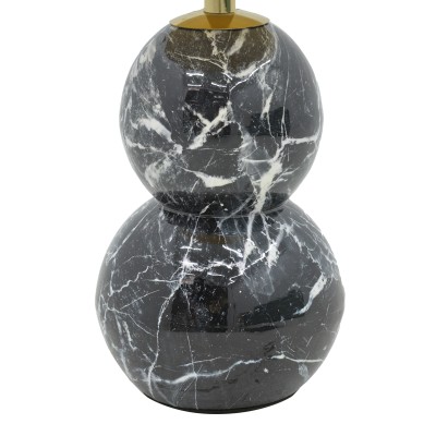 Βοηθητικό τραπέζι Art Maison Monrovia - Blue Marble Gold (Φ41x57εκ.)