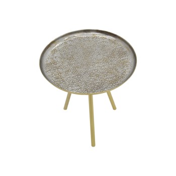 Βοηθητικό τραπέζι Art Maison Monterey - Gold (Φ51x54εκ.)