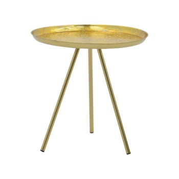 Βοηθητικό τραπέζι Art Maison Monterey - Grey Gold (Φ41x43.5εκ.)