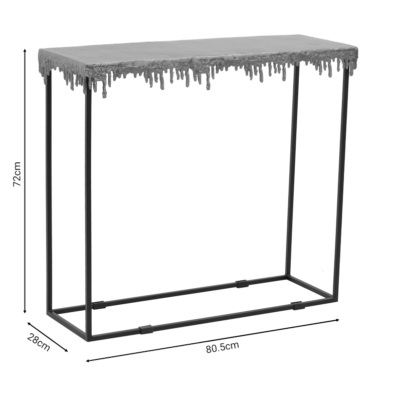 Κονσόλα Art Maison Walpi - Gold Black (80.5x28x72εκ.) Κονσόλα Art Maison Walpi - Gold Black (80.5x28x72εκ.)