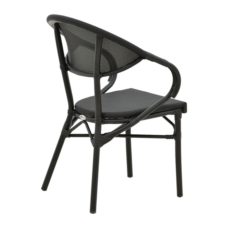 Καρέκλα κήπου Art Maison Rho - Black (57x57x83εκ.) Καρέκλα κήπου Art Maison Rho - Black (57x57x83εκ.)