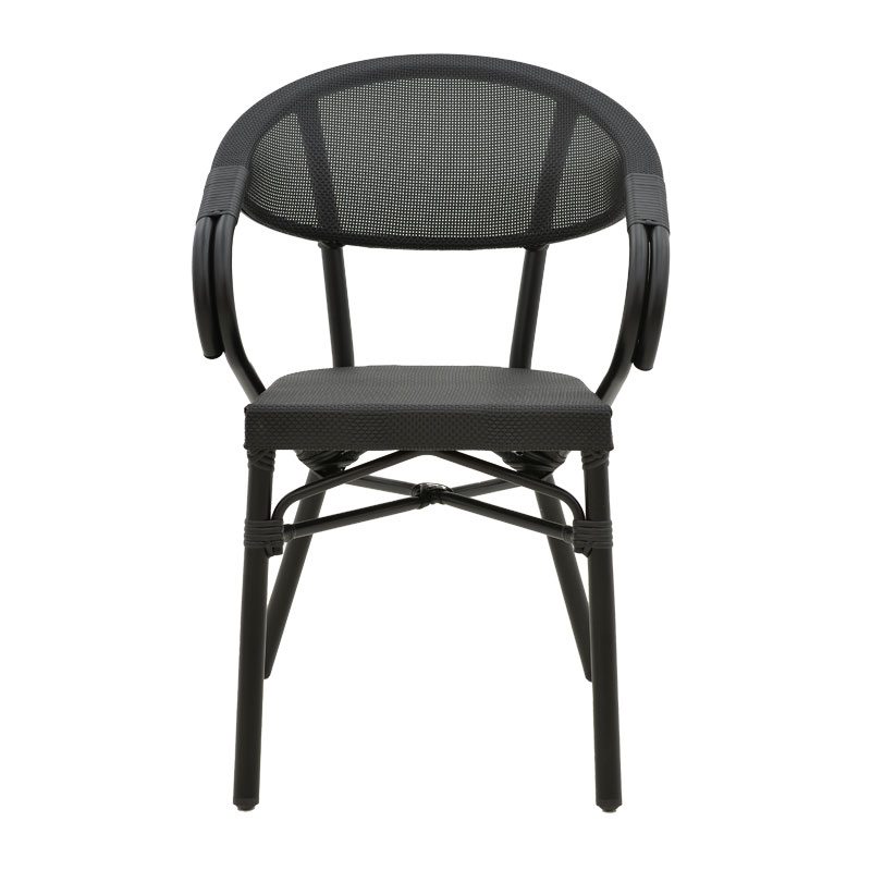 Καρέκλα κήπου Art Maison Rho - Black (57x57x83εκ.) Καρέκλα κήπου Art Maison Rho - Black (57x57x83εκ.)