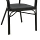 Καρέκλα κήπου Art Maison Rho - Black (57x62x84εκ.)