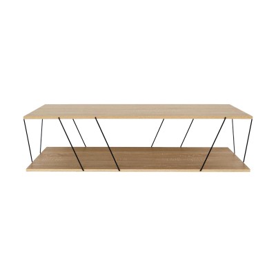 Tραπέζι σαλονιού Art Maison Φιουμιτσίνο - Oak Black (120x48x30εκ.) Tραπέζι σαλονιού Art Maison Φιουμιτσίνο - Oak Black (120x48x30εκ.)