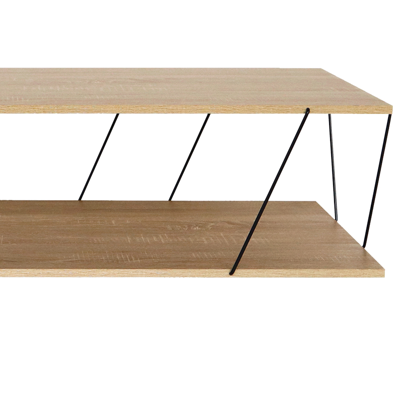 Tραπέζι σαλονιού Art Maison Φιουμιτσίνο - Oak Black (120x48x30εκ.) Tραπέζι σαλονιού Art Maison Φιουμιτσίνο - Oak Black (120x48x30εκ.)
