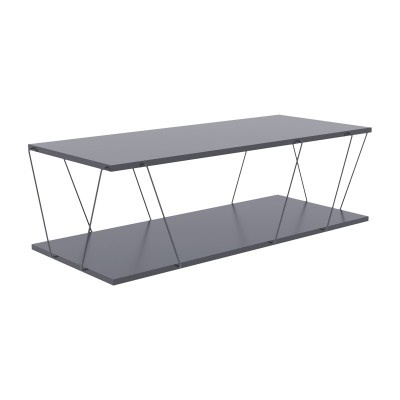 Tραπέζι σαλονιού Art Maison Φιουμιτσίνο - Gray Black (120x48x30εκ.) Tραπέζι σαλονιού Art Maison Φιουμιτσίνο - Gray Black (120x48x30εκ.)
