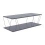Tραπέζι σαλονιού Art Maison Φιουμιτσίνο - Gray Black (120x48x30εκ.)