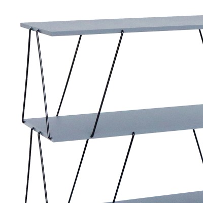 Ραφιέρα Art Maison Φιουμιτσίνο - Gray Black (120x30x90εκ.) Ραφιέρα Art Maison Φιουμιτσίνο - Gray Black (120x30x90εκ.)