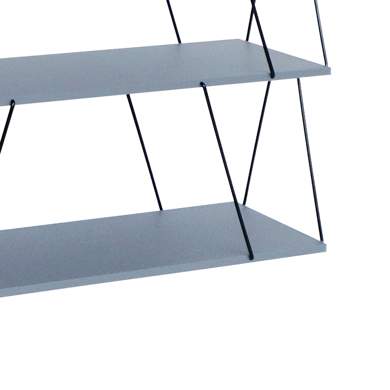 Ραφιέρα Art Maison Φιουμιτσίνο - Gray Black (120x30x90εκ.) Ραφιέρα Art Maison Φιουμιτσίνο - Gray Black (120x30x90εκ.)