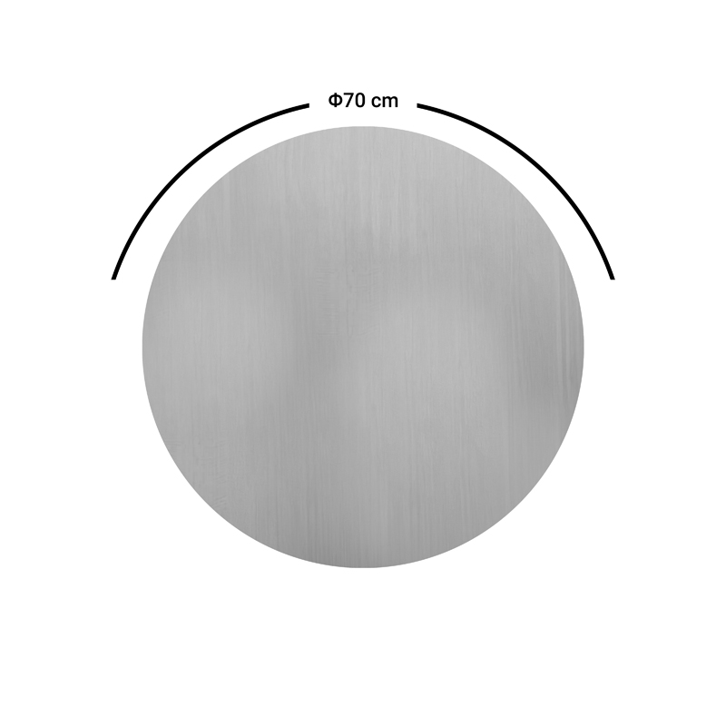 Επιφάνεια τραπεζιού Art Maison Siena - Beige (Φ70εκ.)