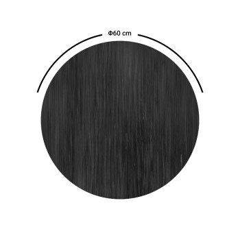 Επιφάνεια τραπεζιού Art Maison Siena - Walnut (Φ60εκ.)