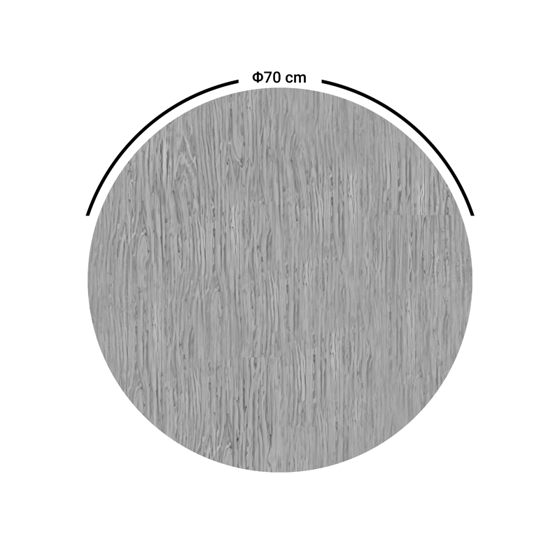 Επιφάνεια τραπεζιού Art Maison Siena - Oak (Φ70εκ.)