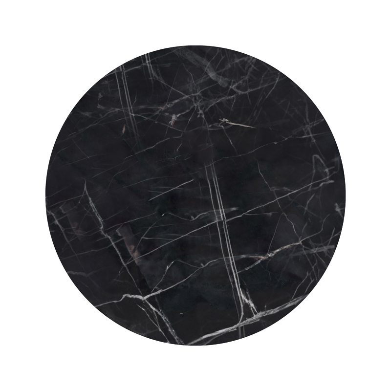 Επιφάνεια τραπεζιού Art Maison Siena - Black Marble (Φ70εκ.) Επιφάνεια τραπεζιού Art Maison Siena - Black Marble (Φ70εκ.)