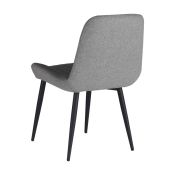 Καρέκλα Art Maison Ravenna - Gray Blue Black (54x63,5x84εκ.)