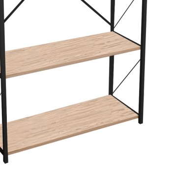 Βιβλιοθήκη Art Maison Alessandria - Oak Black (88x34x180εκ)