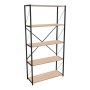 Βιβλιοθήκη Art Maison Alessandria - Oak Black (88x34x180εκ)