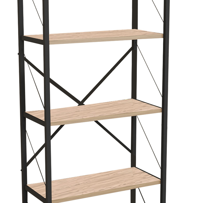 Βιβλιοθήκη Art Maison Alessandria - Oak Black (60x30x150εκ) Βιβλιοθήκη Art Maison Alessandria - Oak Black (60x30x150εκ)