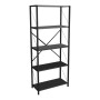 Βιβλιοθήκη Art Maison Alessandria - Charcoal Black (60x30x150εκ)